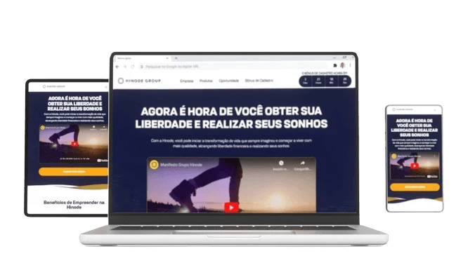 Tema pronto de recrutador multinível, exemplo 2